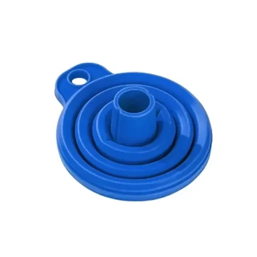 Funil de silicone para motor de carro Dobrável Portável Troca de óleo - Imagem 8