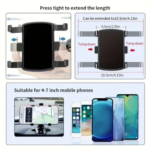 Suporte de telefone universal Rotatório 360 ° - Imagem 5