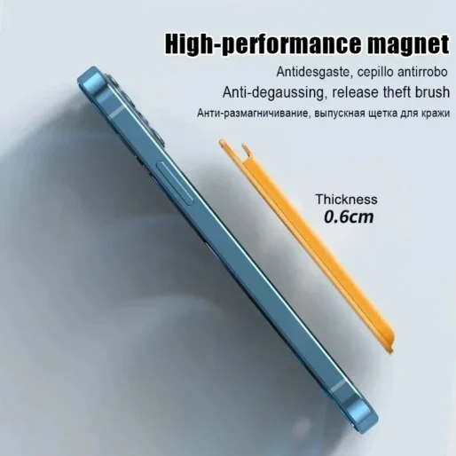 carteira de cartões magnética luxuosa para telefone para iPhone 15 14 13 12 11 Pro Max 15Pro S23 - Imagem 6