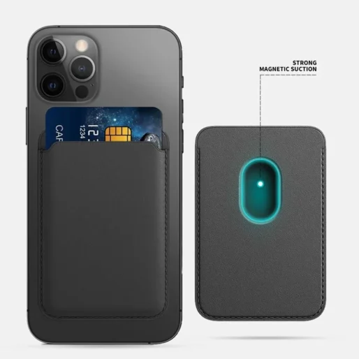 carteira de cartões magnética luxuosa para telefone para iPhone 15 14 13 12 11 Pro Max 15Pro S23 - Imagem 3