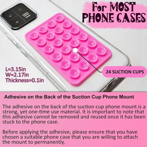 Capinha de silicone ventosas sucção aderente para selfies e vídeos - Imagem 5