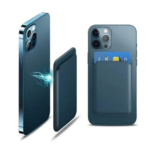 carteira de cartões magnética luxuosa para telefone para iPhone 15 14 13 12 11 Pro Max 15Pro S23 - Imagem 2