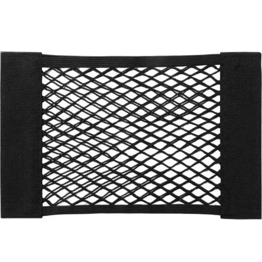 Bolsa Organizadora de Porta-Malas – Rede Elástica com Velcro Duplo para Armazenamento no Carro - Imagem 2